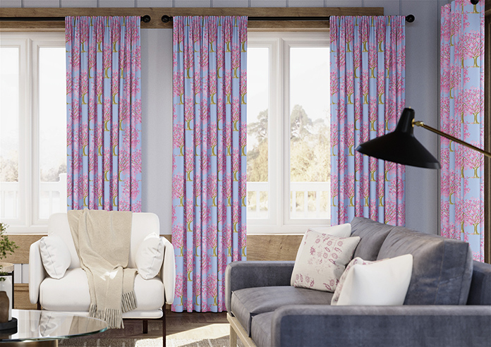 Classic Woodland, Spring Pastels - Made to Measure Curtains - Image 3